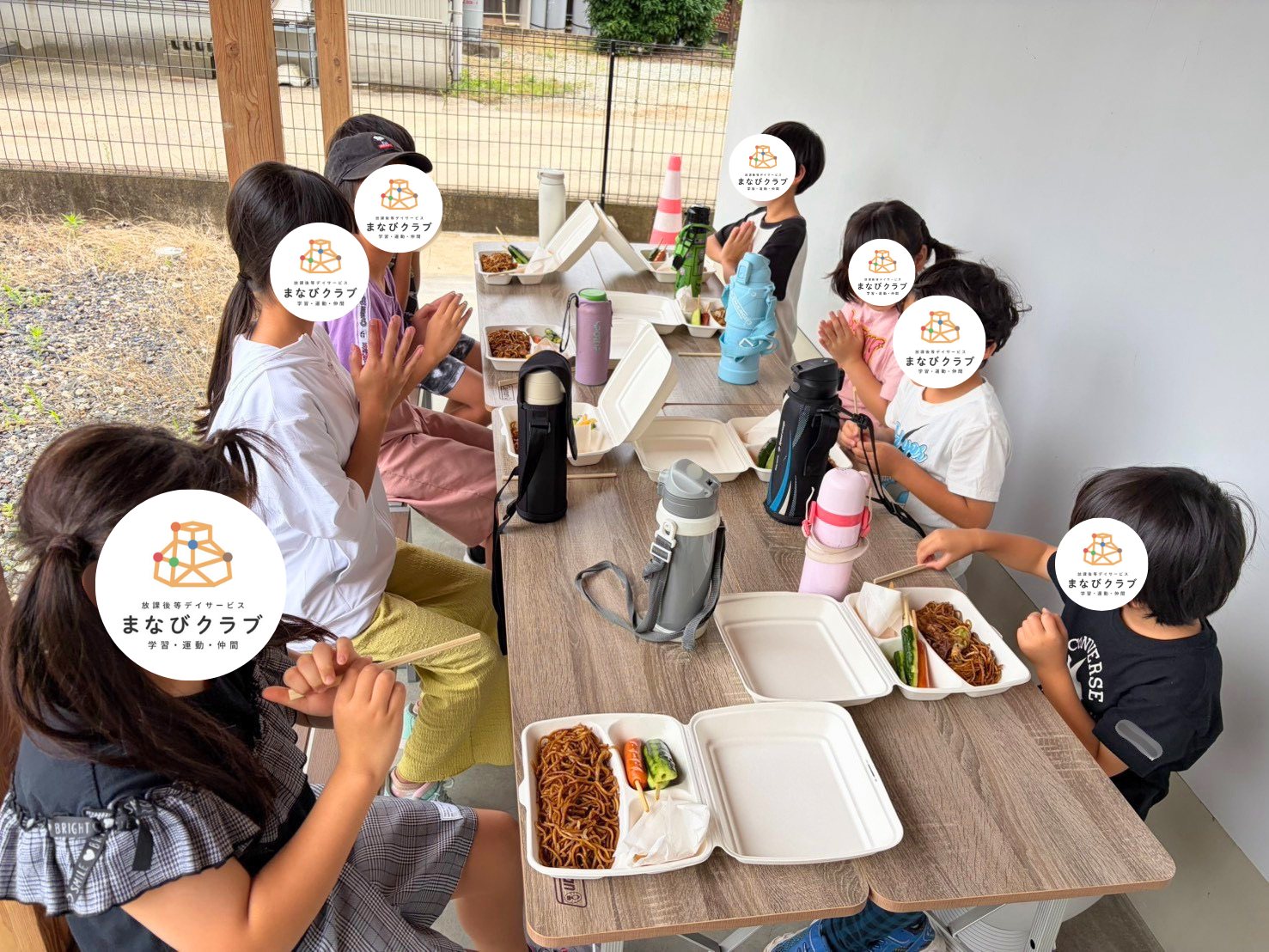 調理イベント(焼きそば作り)
