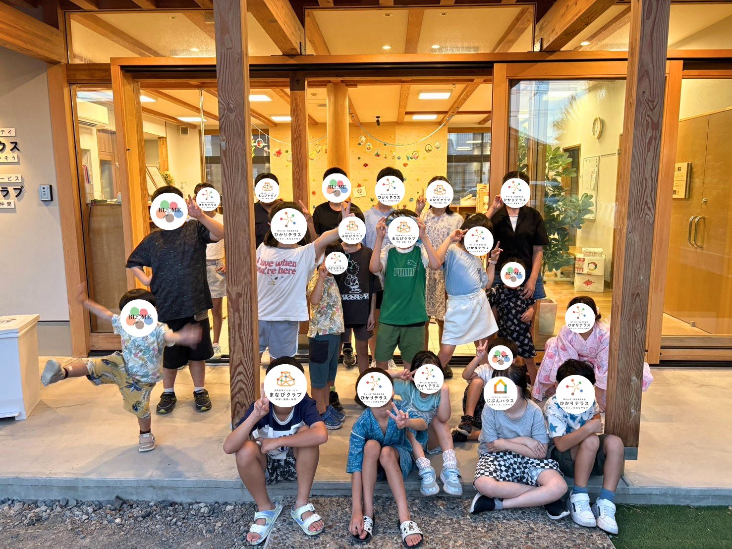夏祭り・集合写真